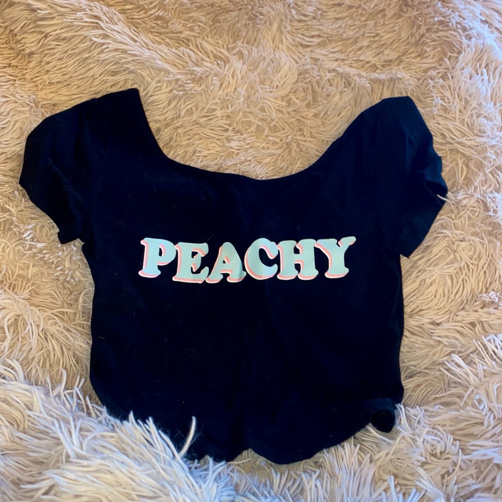 Peachy crop